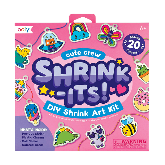 Ooly Shrink-Its! DIY Shrink Art Kit - Cute Crew