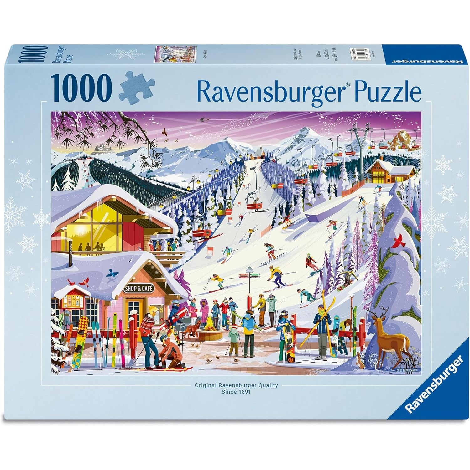 Ravensburger Slopeside Spirit 1000 Piece Puzzle