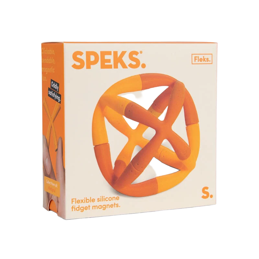 Speks Fleks Magnetic Silicone Building Set - Marigold