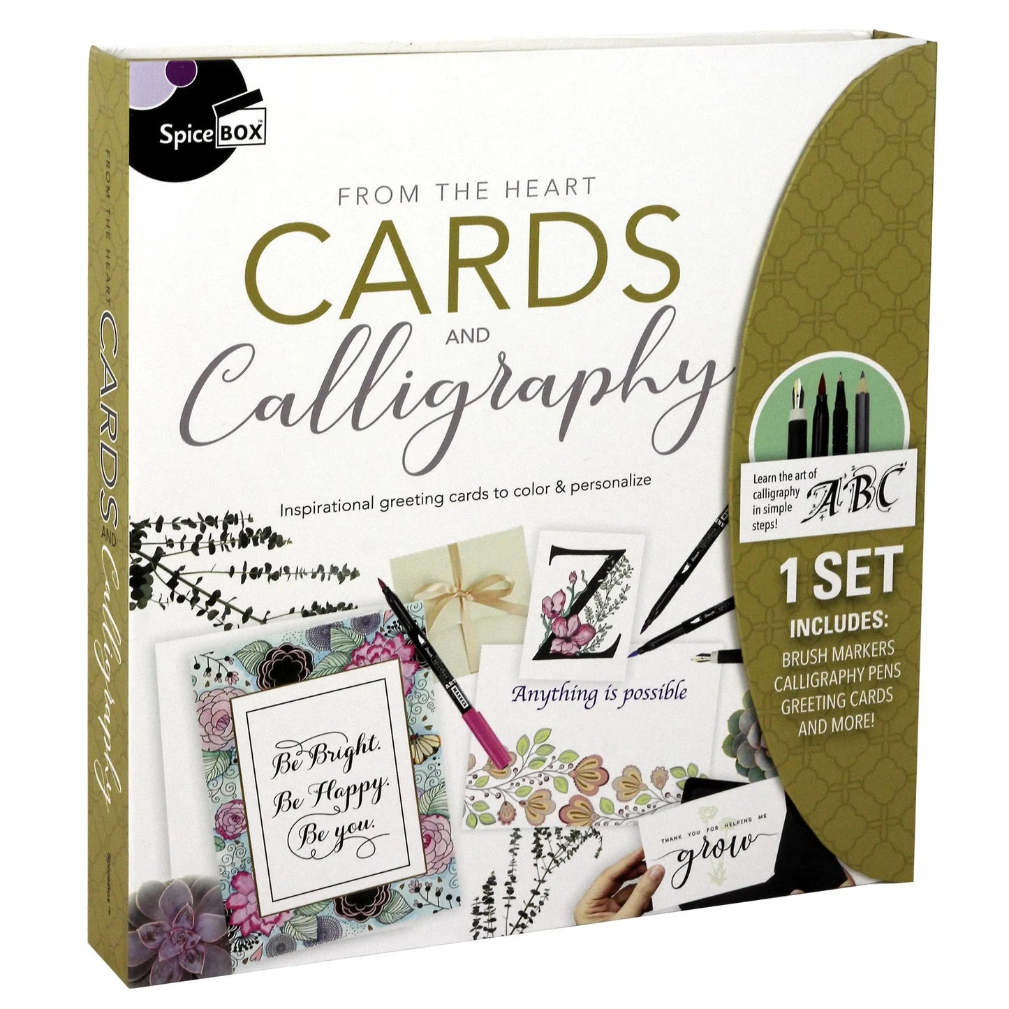 Spicebox Cards and Calligraphy