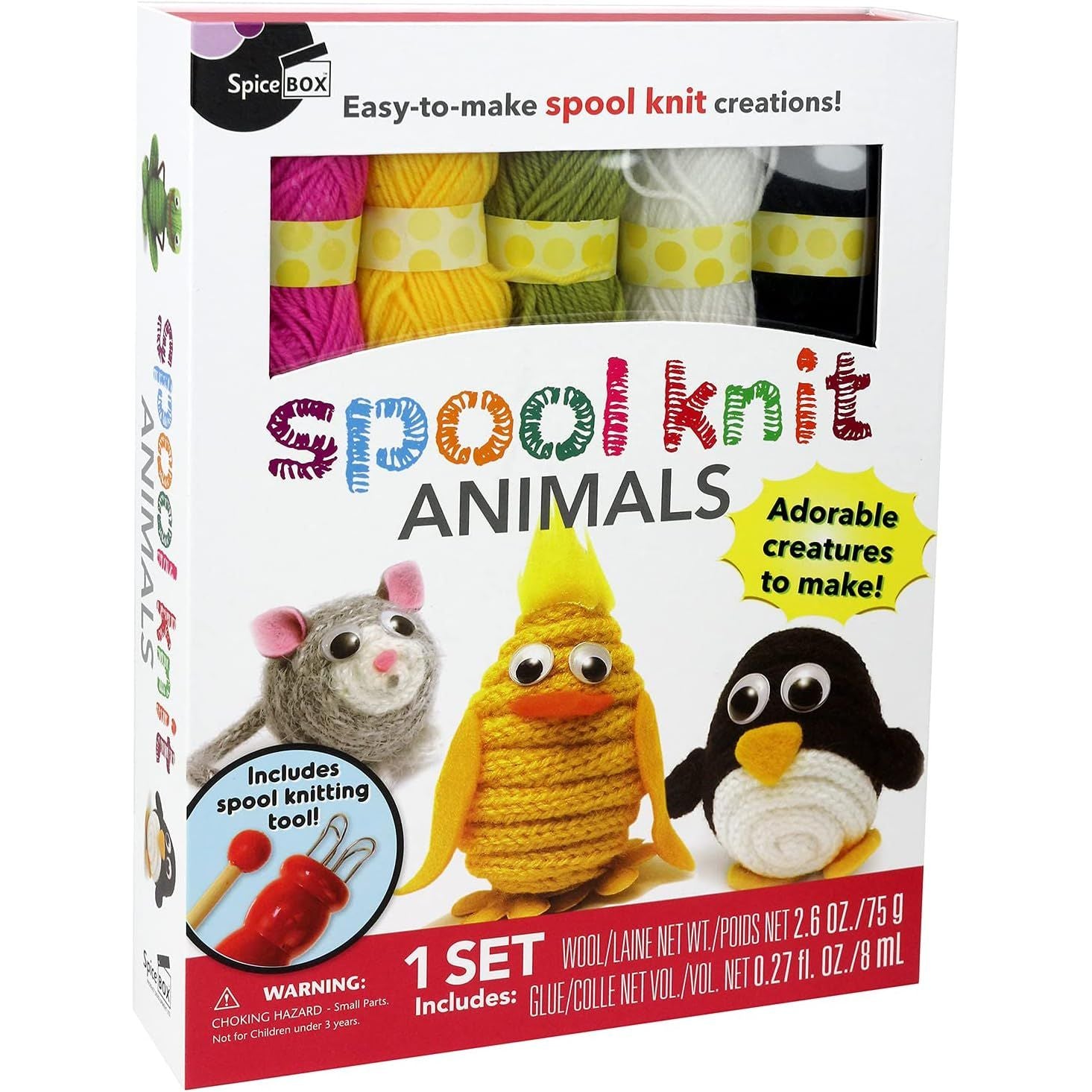 Spicebox Spool Knit Animals