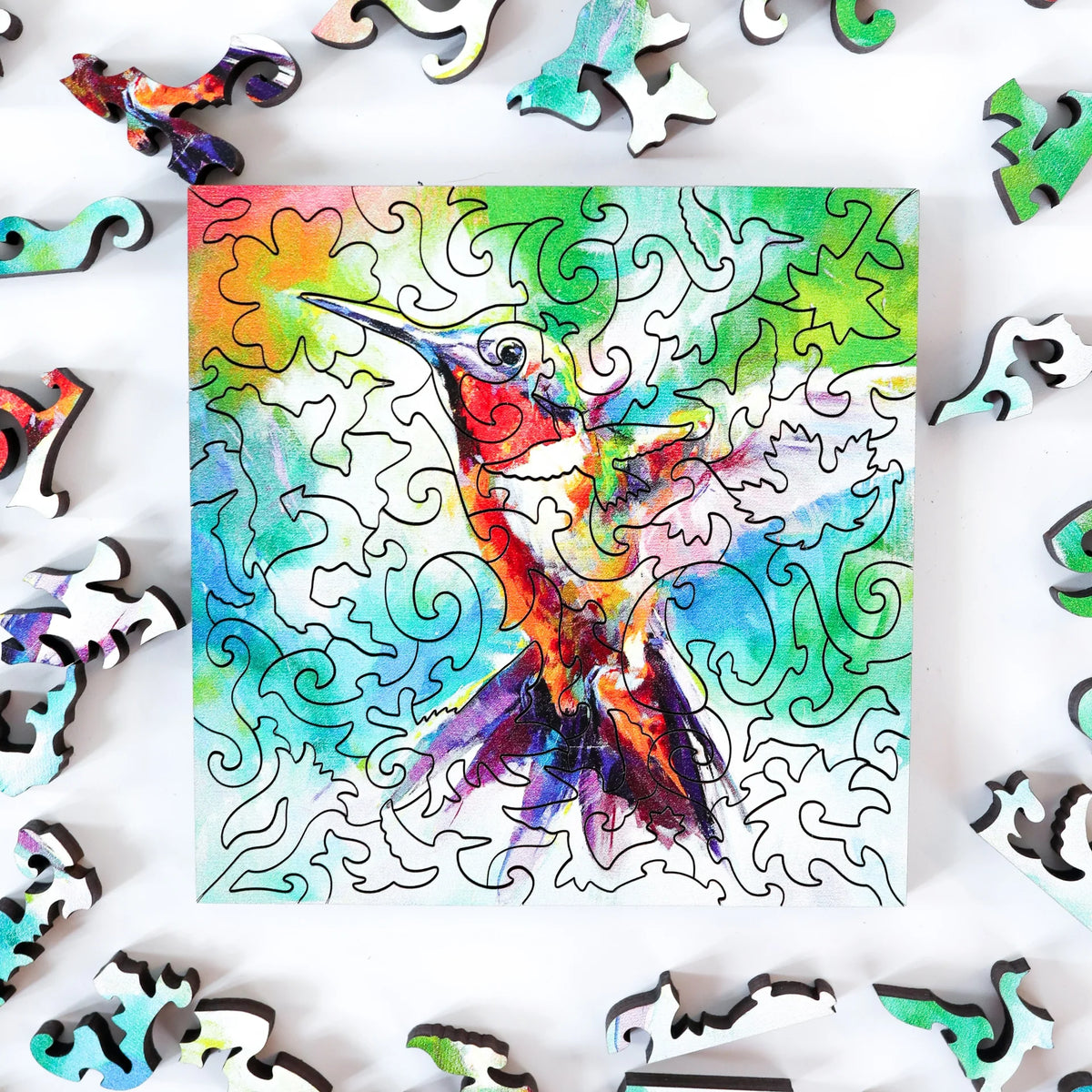 Stump Craft Wooden Puzzle - Passion by Dimitri Sirenko