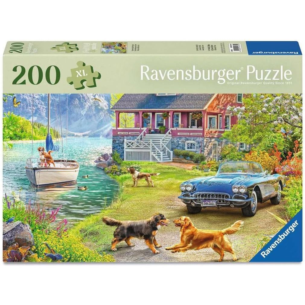 Ravensburger Summer Lake House 200 Piece Puzzle