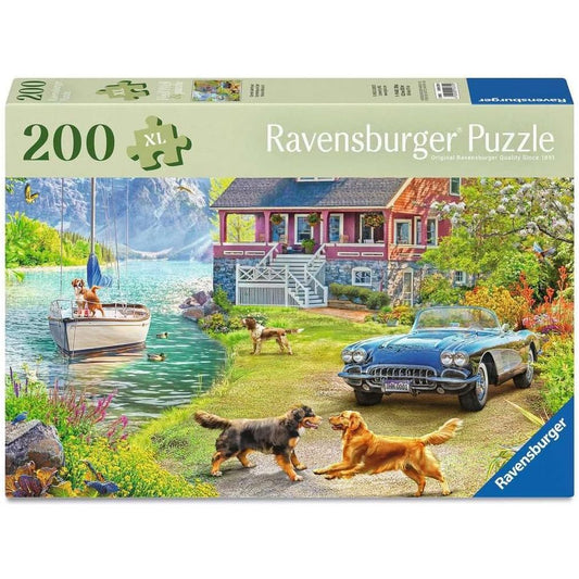 Ravensburger Summer Lake House 200 Piece Puzzle