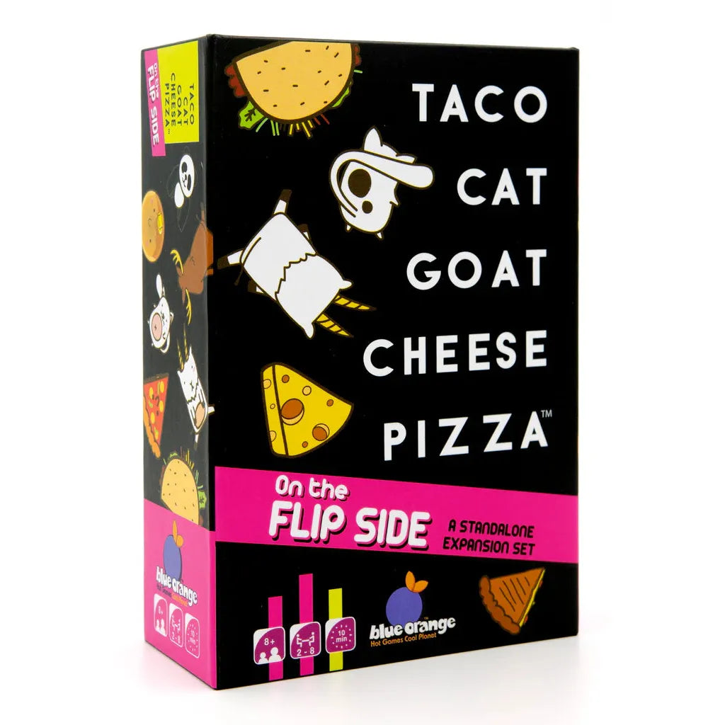 Taco Cat Goat Cheese Pizza: On the Flip Side