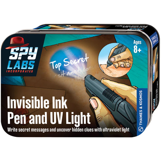 Thames & Kosmos Spy Labs - Invisible Ink Pen and UV Light