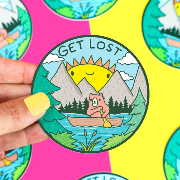 Turtle's Soup Get Lost Vinyl Sticker