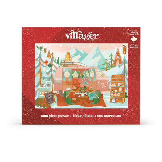 Villager Puzzles Camper Cafe 1000 Piece Puzzle