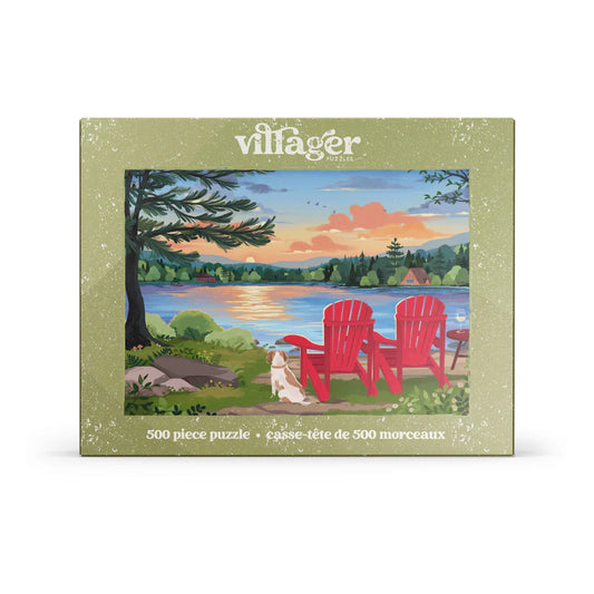 Villager Puzzles Cottage Country 500 Piece Puzzle
