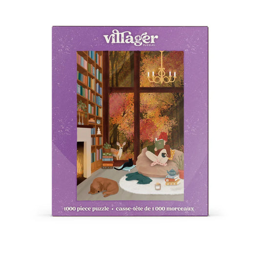 Villager Puzzles Dream Library 1000 Piece Puzzle