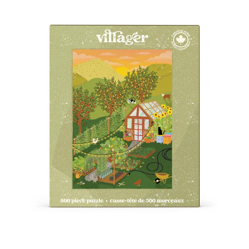Villager Puzzles Hobby Farm 500 Piece Puzzle