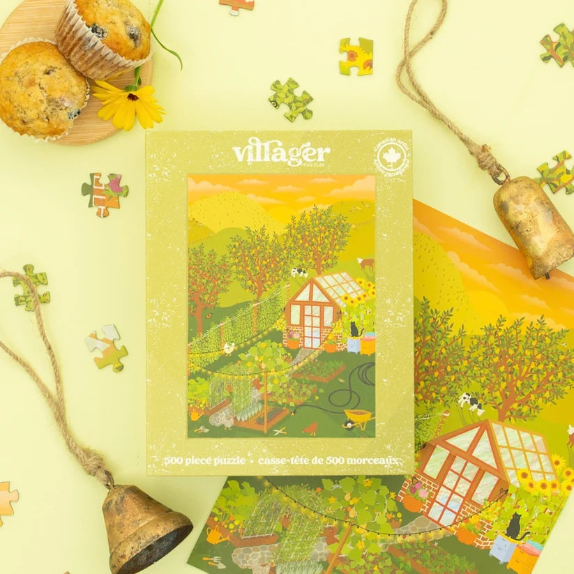 Villager Puzzles Hobby Farm 500 Piece Puzzle