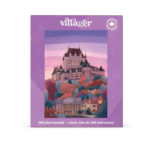 Villager Puzzles Quebec City 500 Piece Puzzle