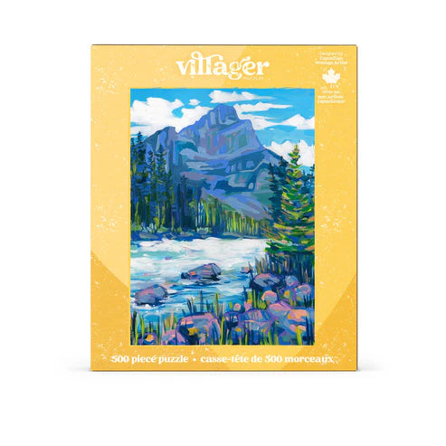 Villager Puzzles Rainbow Kicking Horse 500 Piece Puzzle
