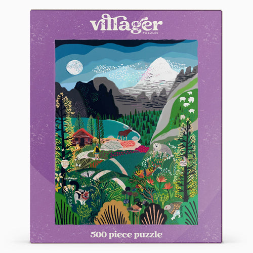 Villager Puzzles Rockies Explorer 500 Piece Puzzle