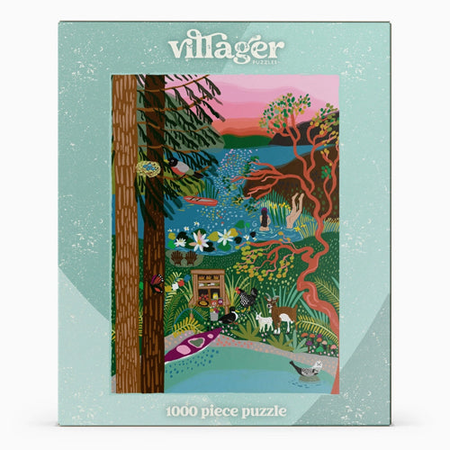 Villager Puzzles Salt Spring Island 1000 Piece Puzzle