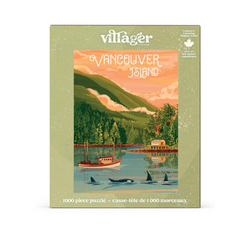 Villager Puzzles Vancouver Island 1000 Piece Puzzle