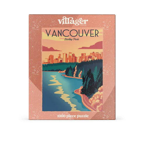 Villager Puzzles Vancouver Sunset 1000 Piece Puzzle