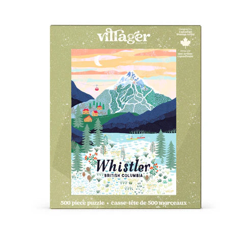 Villager Puzzles Whistler Mountain 500 Piece Puzzle
