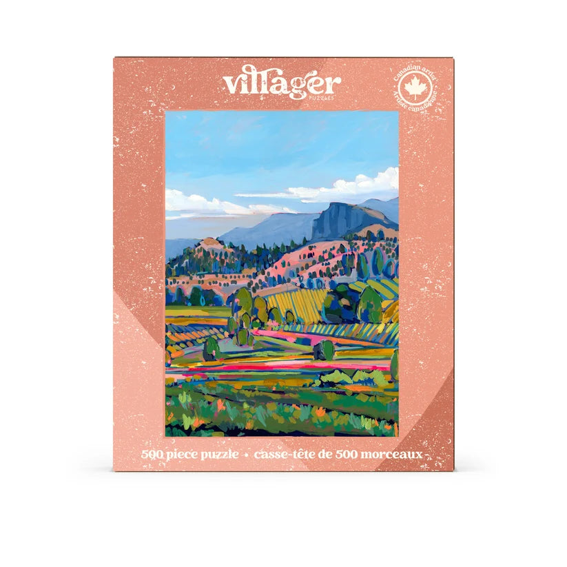 Villager Puzzles Wine Country 500 Piece Puzzle