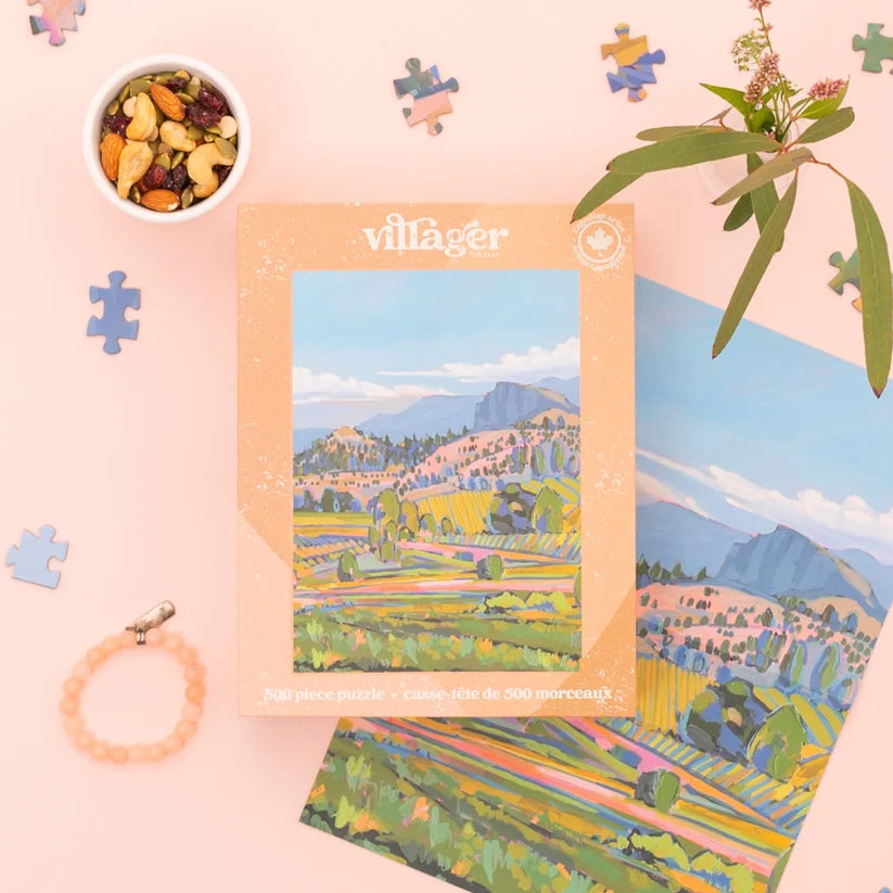 Villager Puzzles Wine Country 500 Piece Puzzle