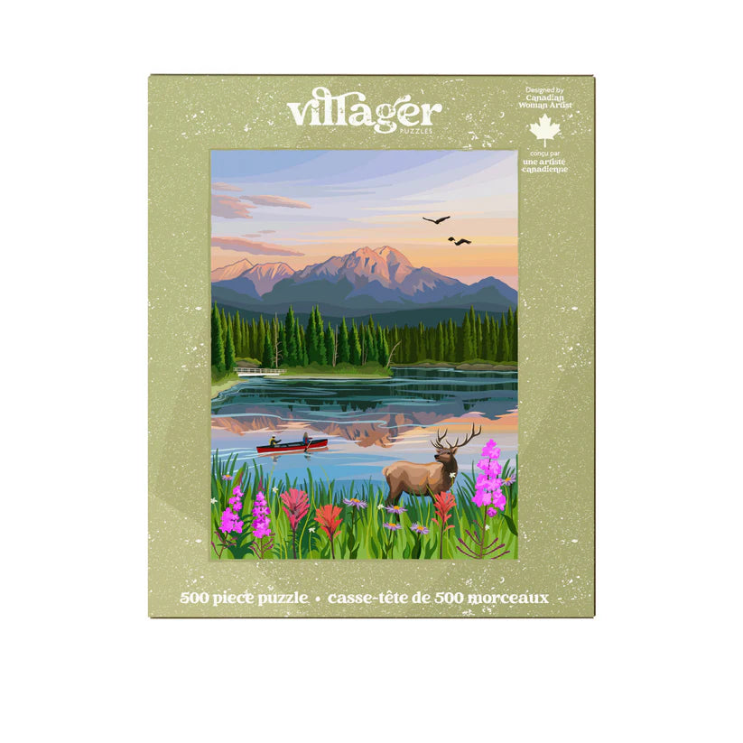 Villager Puzzles Jasper Flowers 500 Piece Puzzle