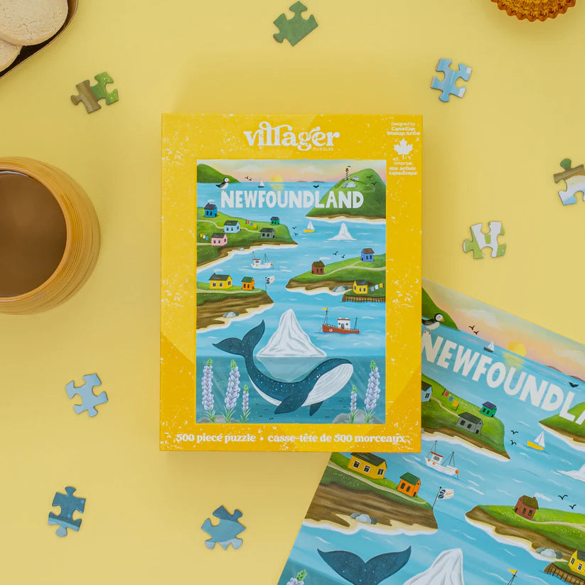 Villager Puzzles Newfoundland Sites 500 Piece Puzzle