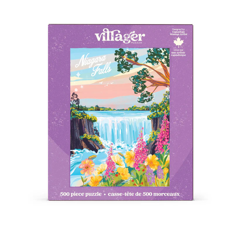Villager Puzzles Niagara Falls 500 Piece Puzzle