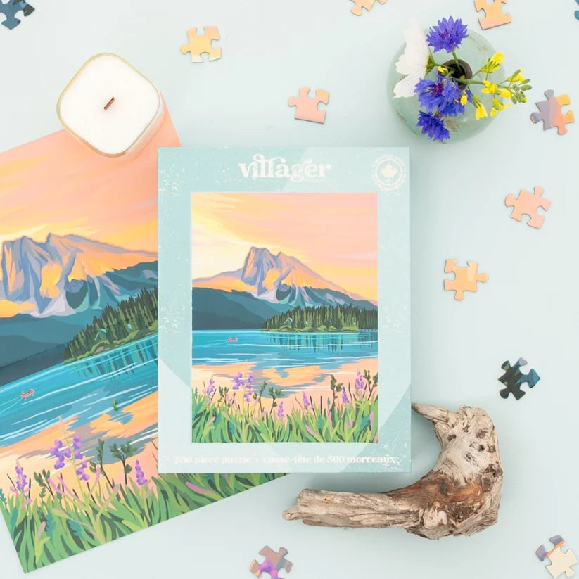 Villager Puzzles Yoho National Park 500 Piece Puzzle
