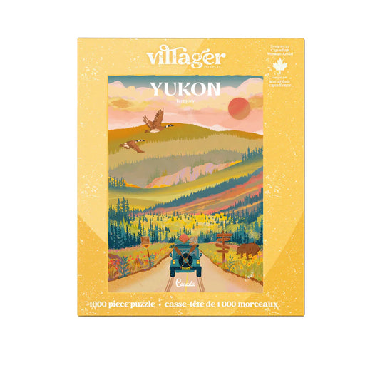 Villager Puzzles Yukon Road Trip 1000 Piece Puzzle