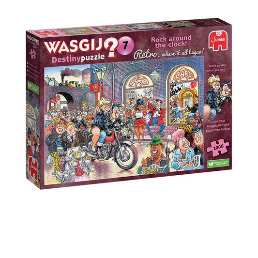 Wasgij Retro Rock Around The Clock! 1000 Piece Destiny Puzzle