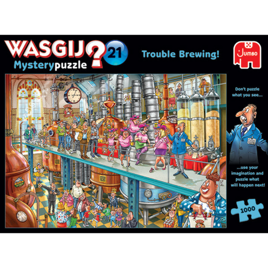 Wasgij Trouble Brewing! 1000 Piece Puzzle