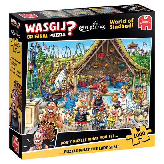 Wasgij World Of Sinbad! 1000 Piece Original Puzzle