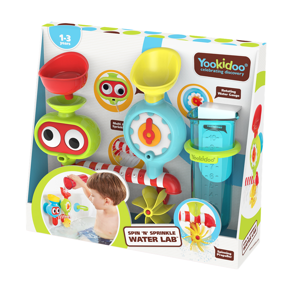 Yookidoo Spin 'N' Sprinkle Water Lab