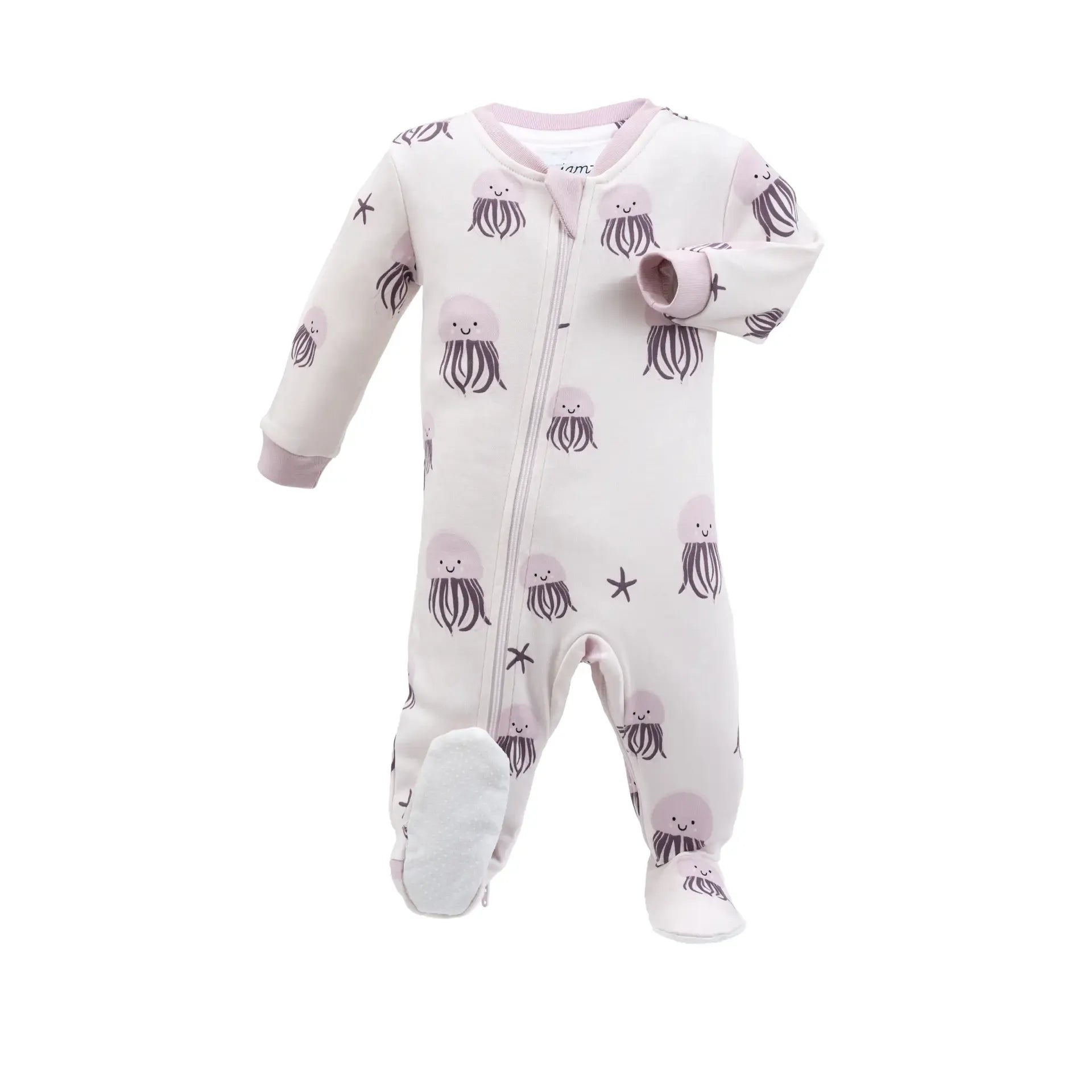 ZippyJamz Be My Squishy Organic Cotton Sleepers