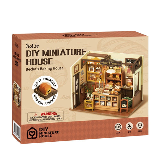 Rolife DIY Miniature House Becka's Baking House