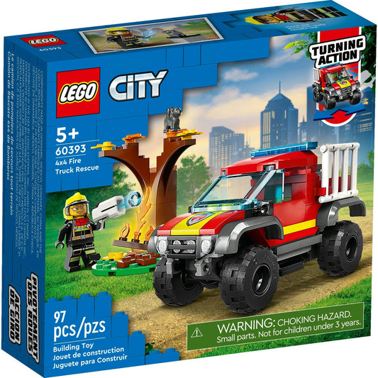 Lego City 4x4 Fire Truck Rescue