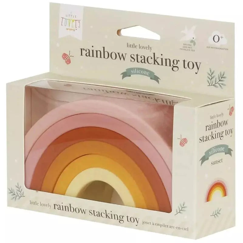 A Little Lovely Rainbow Stacking Toy - Sunset