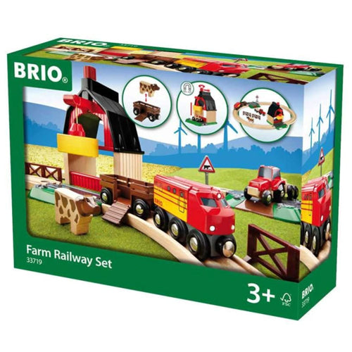 Brio Farm Railway Set