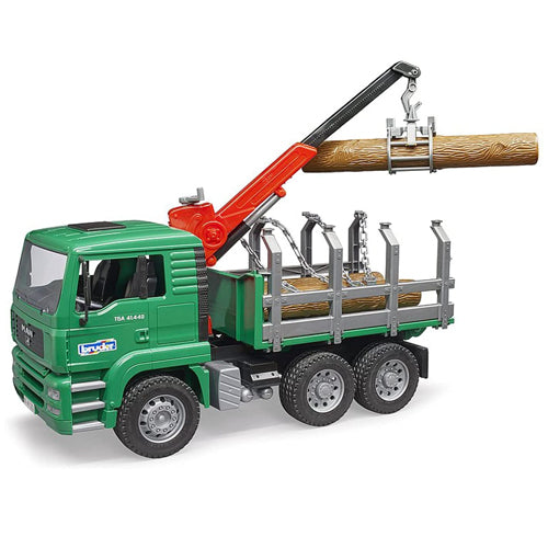 Bruder MAN TGA Timber Truck with Loading Crane