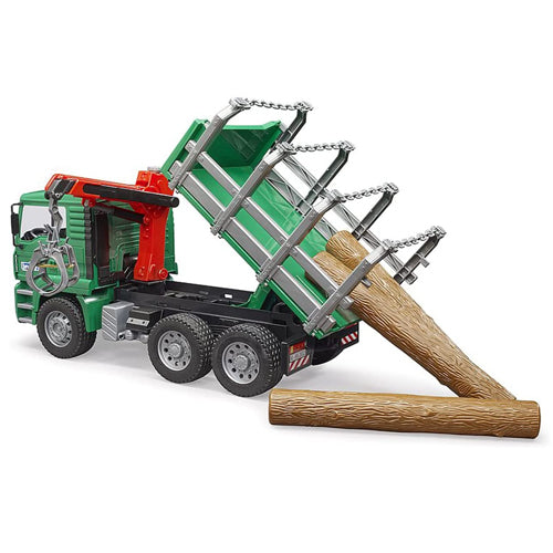 Bruder MAN TGA Timber Truck with Loading Crane