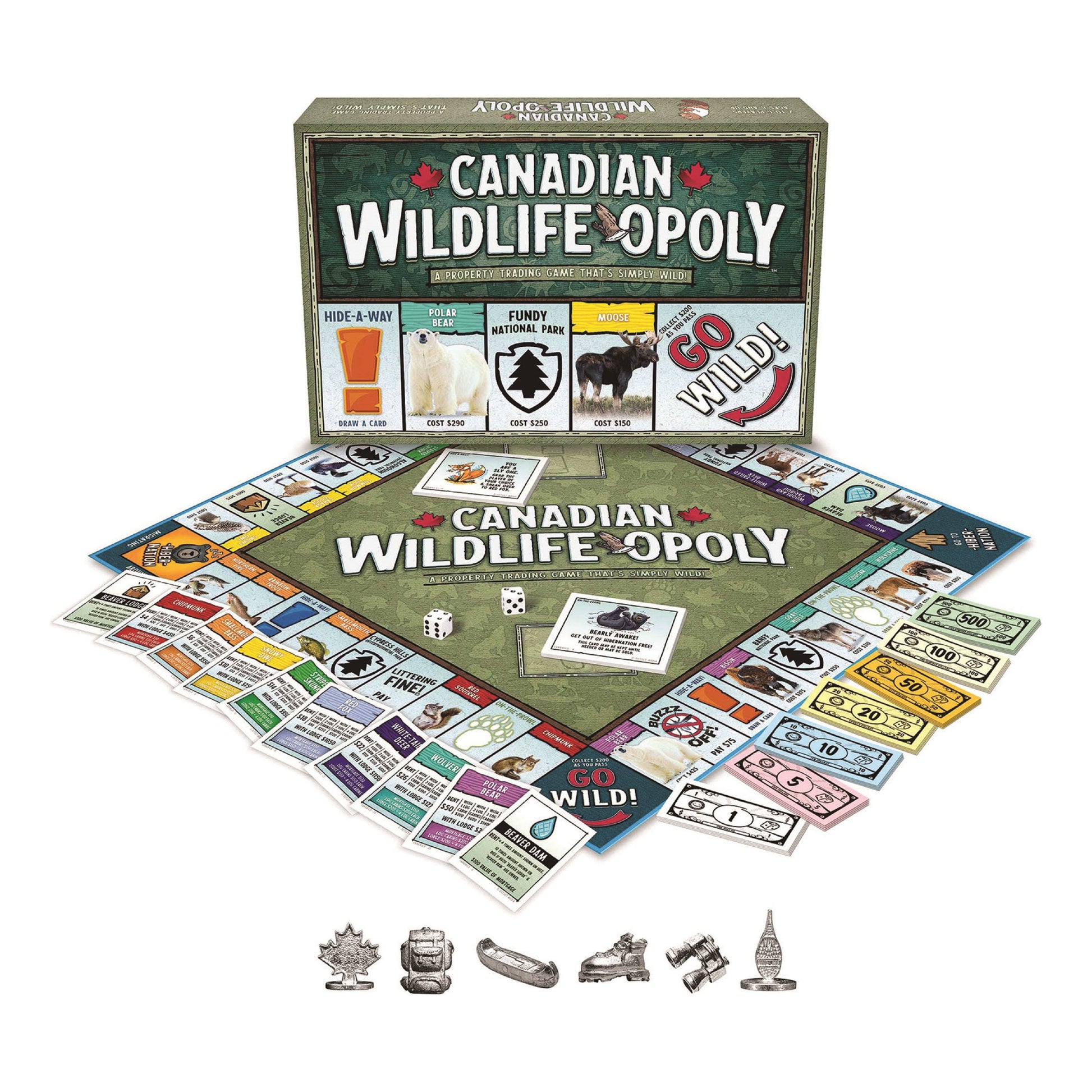 Canadian Wildlife-Opoly