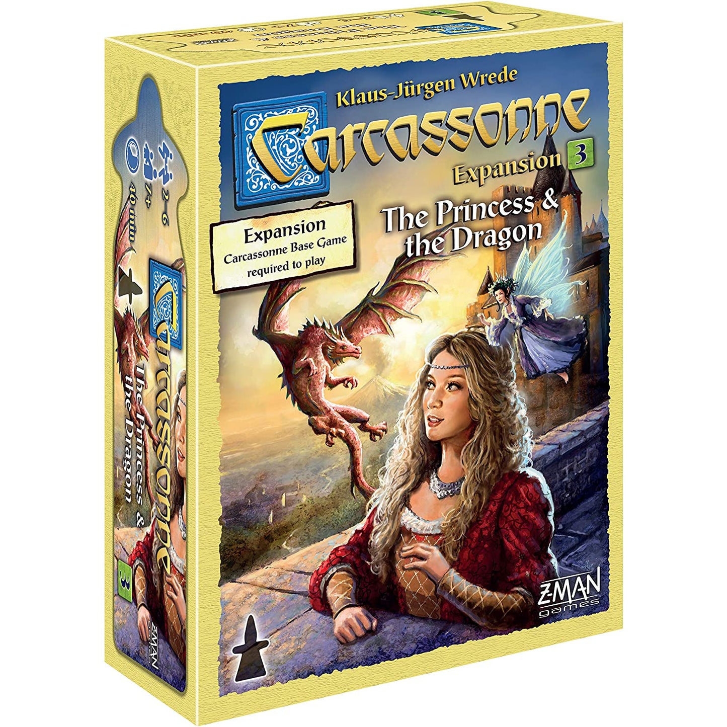 Carcassonne Expansion - The Princess & the Dragon