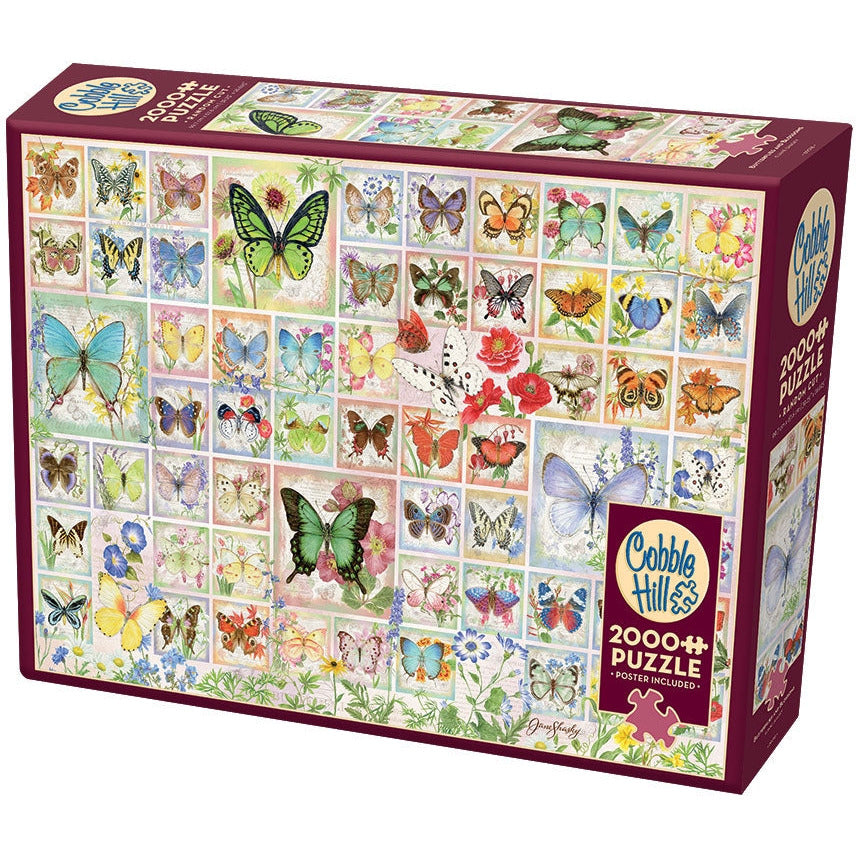 Cobble Hill Butterflies and Blossoms 2000 Piece Puzzle