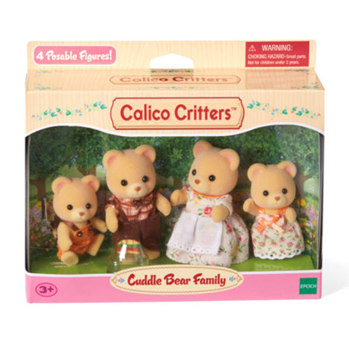 Calico Critters Cuddle Bear Family