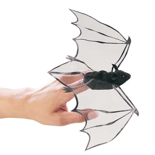 Folkmanis Mini Bat Finger Puppet