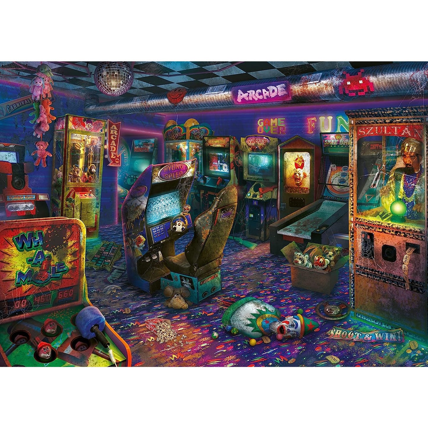 Ravensburger Forgotten Arcade 1000 Piece Puzzle