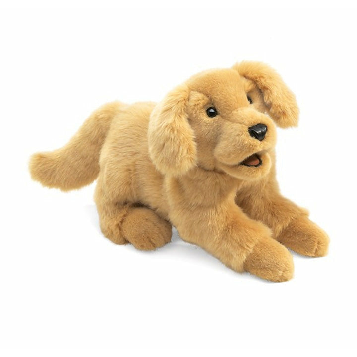 Folkmanis Golden Retriever Puppy Puppet