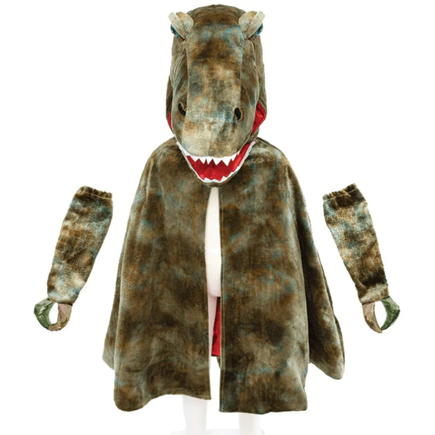 Great Pretenders Grandasaurus T-rex Cape with Claws Size 4 - 6