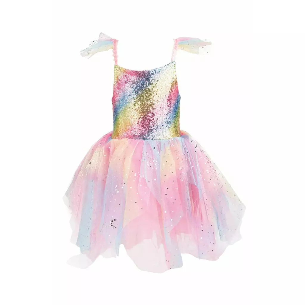 Great Pretenders Rainbow Fairy Dress Size 5 - 6
